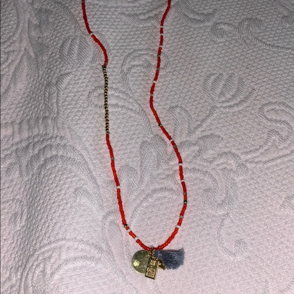 Red wrap bracelet